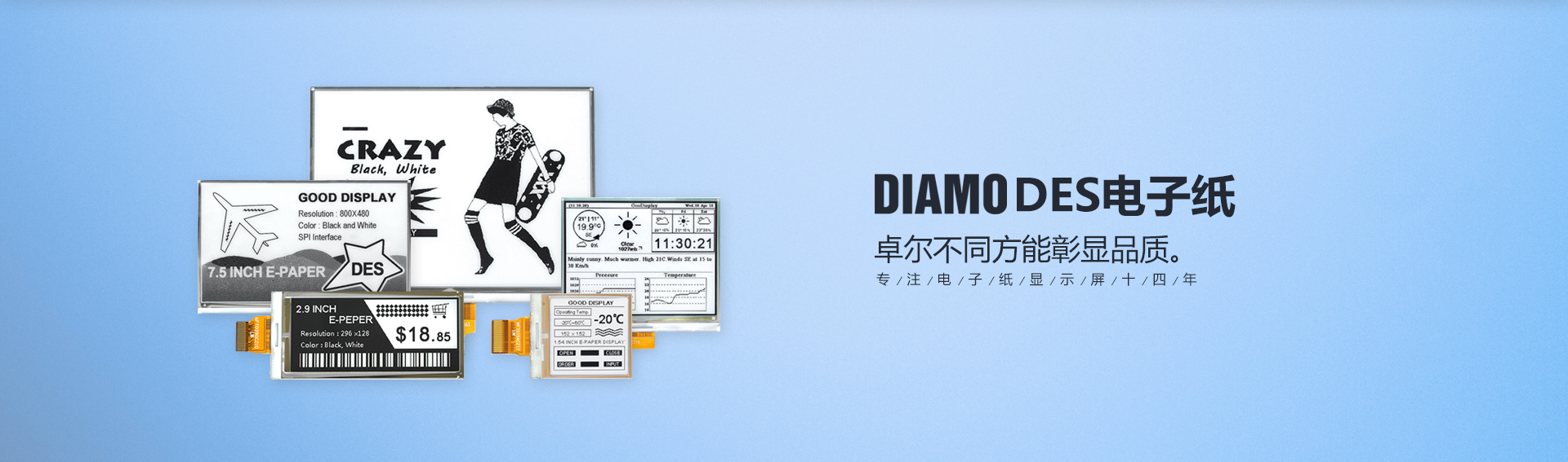 电子纸显示屏